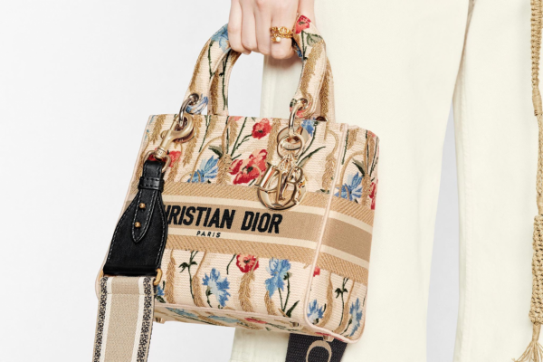 Mẫu Túi Dior Lady Bag Hibiscus